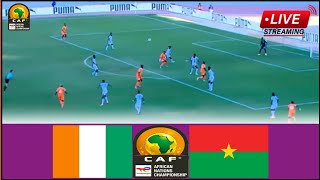 🔴Match en direct : Côte d'Ivoire vs Burkina Faso | Championnat d'Afrique des Nations/CHAN-2024..