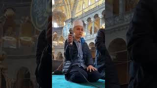 MaşaAllah. İsmail Berat’ın Ayasofya Camii Tesbîhatı