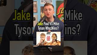JAKE PAUL Vs MIKE TYSON! Who Wins The Fight? #shorts #jakepaul #miketyson #boxing #netflix #fight