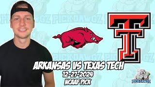 Texas Tech vs Arkansas 12/27/24 College Football Picks \u0026 Predictions | Liberty Bowl