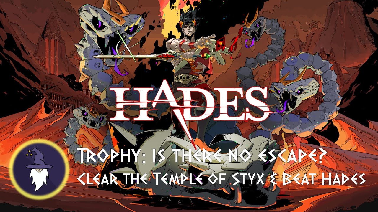 HADES - BEAT HADES GOD OF THE DEAD & IS THERE NO ESCAPE Trophy (Clear ...