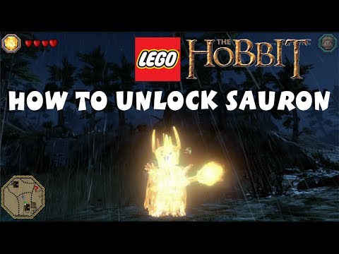 Lego the Hobbit - How to Unlock Sauron (Cheat Codes)