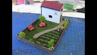 Building a oo gauge garden      No 85