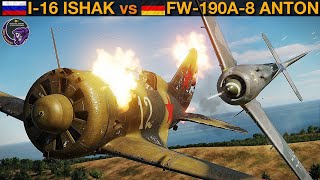 I-16 Type 24 Ishak vs FW-190A-8 Anton: Dogfight | DCS WORLD