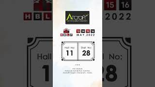 ATCRAFT | Architectural Hardware Fittings Manufacturer| Jamnagar, inviting you to HBLF Show 2022!!