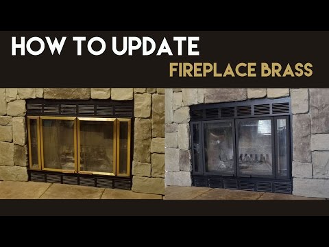 How to Update Fireplace Brass How to Update Fireplace Brass