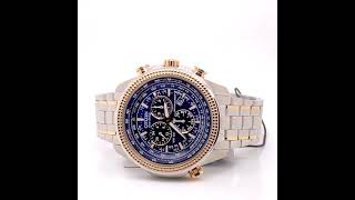 Towne Jewelers Citizen Brycen Eco Drive T/T Blue Face Eco Drive Fashion Watch