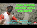 CARA PLESTER DINDING CEPAT DAN RAPIH - TANPA DI BENANG TANPA DI KASI KEPALAAN..