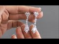 gorgeous cubic zirconia earrings 8 050