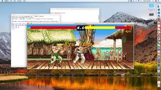 Street Fighter II Game Video in Python
