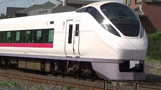 常磐線 E657系K18編成（1M 特急ひたち1号  いわき行き）勝田駅付近通過。