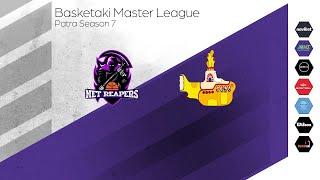 Basketaki Patra Master League - Net Reapers vs Yellow Submarine (8/1/2025)