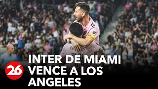 Messi imparable y a paso firme: el Inter Miami venció a Los Ángeles FC y se acerca a los Playoffs
