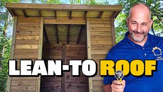 The Easiest and Cheapest Shed Roof You Can Build