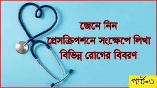 DISEASE DESCRIPTION | বিভিন্ন রোগের বিবরণ |