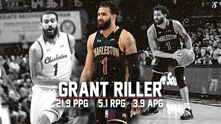 Grant Riller CofC 2019-20 Season Highlights Montage | 21.9 PPG 5.1 RPG 3.9 APG, Steal! #NBADraft