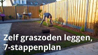 Zelf graszoden leggen, 7 stappenplan