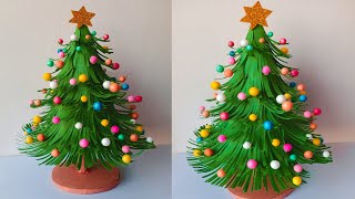 How to make Paper Christmas Tree 🌲 || DIY Christmas tree || Anku art and craft