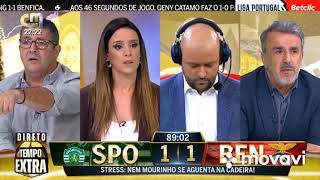Relato Sporting 2-1 Benfica | Golos CMTV