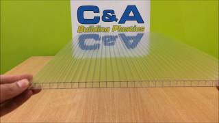 10mm Clear Polycarbonate Sheet