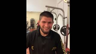 Khabib Nurmagomedov \u0026 Coach Workout Maximum Eagle Pull Ups