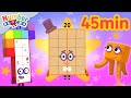 SÉRIE TRÊS | Episódios completos | Numberblocks em Português