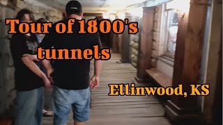 Historic Wolf Hotel / Underground tunnel tour - Ellinwood, KS