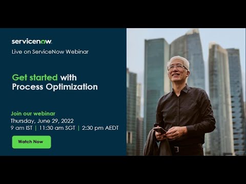 Get Started With Process Optimization Servicenow Community