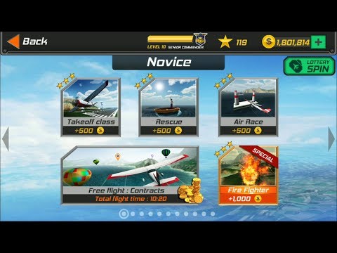 Juego para Android Flight Pilot Simulator 3D: misiones para principiantes