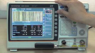 GSP-9300 AM Analysis Function