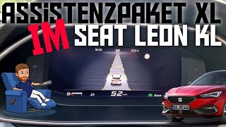 Assistenzpaket XL 🚘 im Seat Leon KL | Details zum Traffic assist | August 2021