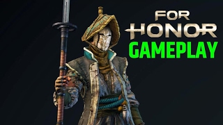 FOR HONOR SAMURAI NOBUSHI GAMEPLAY BETA - w/ Bunny Girl!