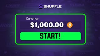 $1000 to $5000 Challenge on SHUFFLE!