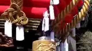 福良八幡神社例大祭　布団だんじり　住吉町