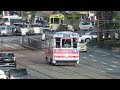 熊本市電1090型 味噌天神前電停発車 kumamoto city tram type 1090 tramcar