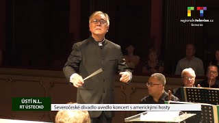 ÚSTÍ N.L. Severočeské divadlo uvedlo koncert s americkými hosty 👌🎼🎭🇨🇿🇺🇸