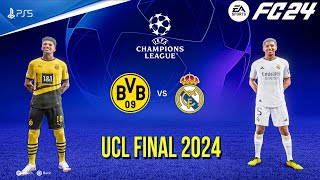 FC 24 - Real Madrid Vs Borussia Dortmund - UEFA Champions League FINAL 23/24 | PS5™ [4K60]
