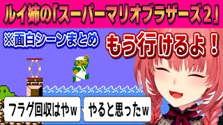 【スーパーマリオブラザーズ2】面白シーンまとめ【鷹嶺ルイ /ホロライブ/切り抜き】