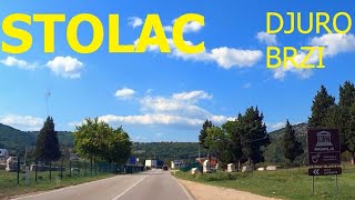 Stolac - Poprati - Masline, Herzegovina, main road M6, September 2023