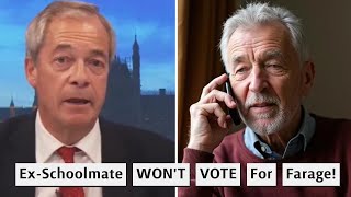 Former Schoolmate CALLS OUT Nigel Farage As A Heckler!