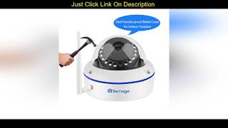 ✓ Review Techage 8CH 1080P Wireless Security Camera System 2.0MP NVR CCTV Indoor Dome WiFi IP Camer