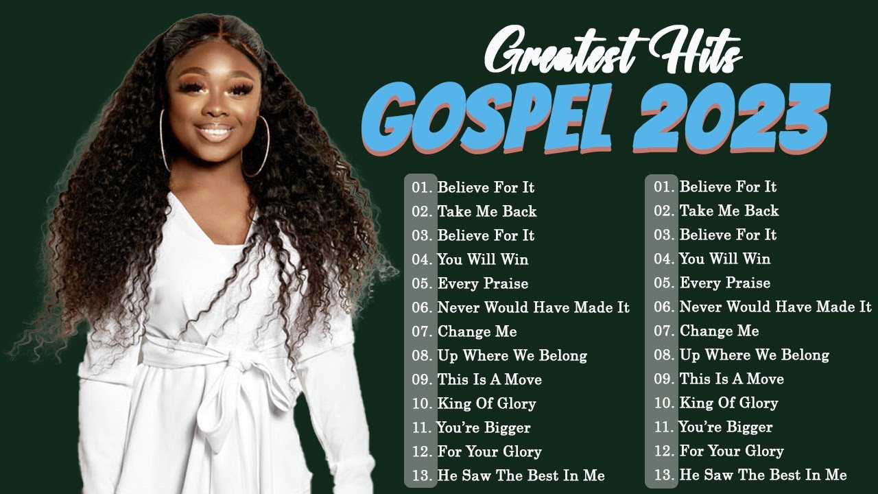 Top 20 Gospel Music 2023 - Best Gospel Songs Mix - Black Gospel Music ...