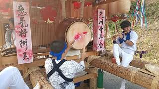 荒川区祭礼 昼間の引回し