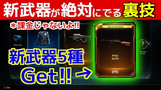 【BO3：実況】〜新武器を必ず引く裏技教えます!!　PPSHと新武器4種GET!!　〜【オパシ】