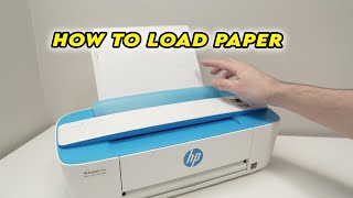 How to Load Paper in Your HP DeskJet 3755 Printer