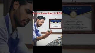 Let's welcome Bhuvaneshwar Kumar, Bhuvi, The King of Swing into RCB #cricket #sports #bhuvi #rcb