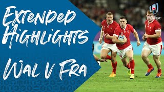 Extended Highlights: Wales 20-19 France - Rugby World Cup 2019