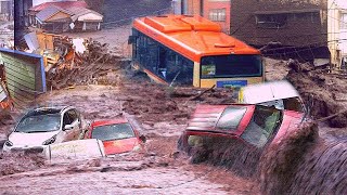 Scary Storm in Italy - Flash flood hits Sicily at Mazara del Vallo