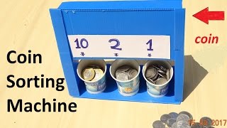 How To Make Coin Sorting Machine
