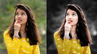 lightroom mai ek click par  black ton